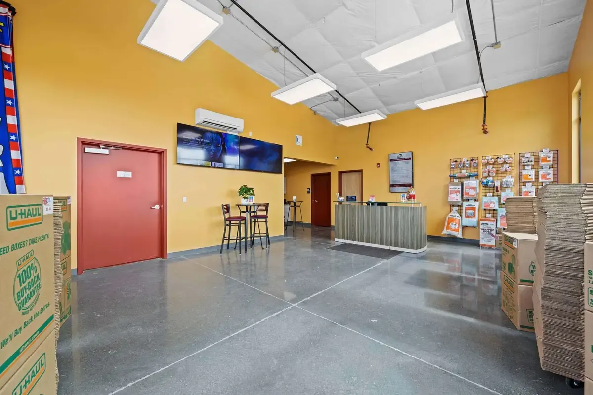 Interior of ABC Mini storage