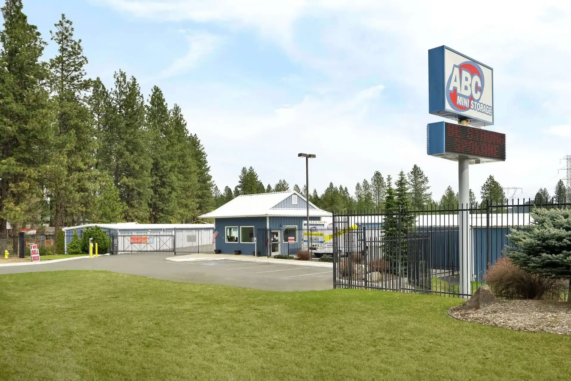 Entrance at ABC Mini Storage